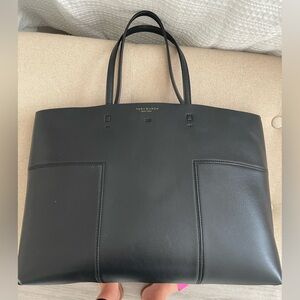 Tory Burch Black Leather Tote